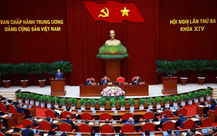Khai mạc trọng thể Hội nghị lần thứ ba Ban Chấp hành Trung ương Đảng khóa XIV