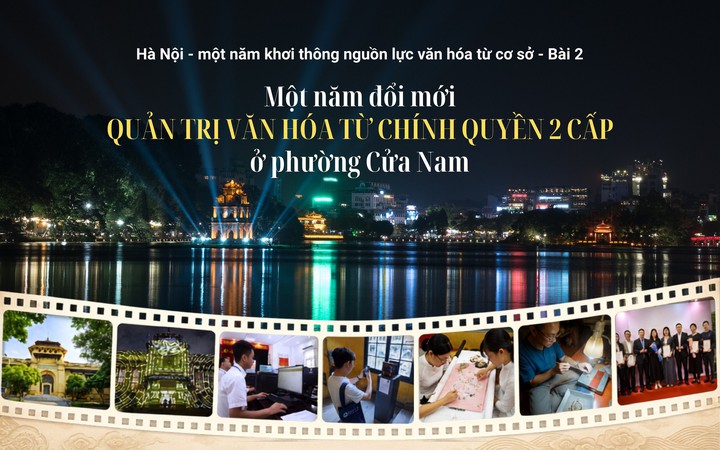 Một năm đổi mới quản trị văn hóa từ chính quyền 2 cấp ở phường Cửa Nam