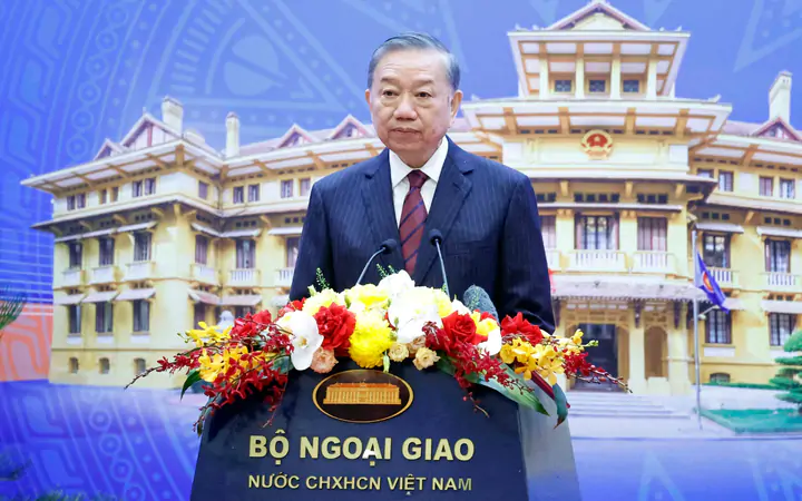 Tổng Bí thư, Chủ tịch nước Tô Lâm dự Phiên khai mạc toàn thể Hội nghị Ngoại giao lần thứ 33