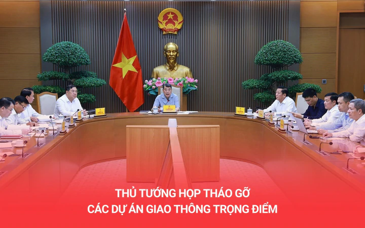 Thủ tướng họp tháo gỡ các dự án giao thông trọng điểm
