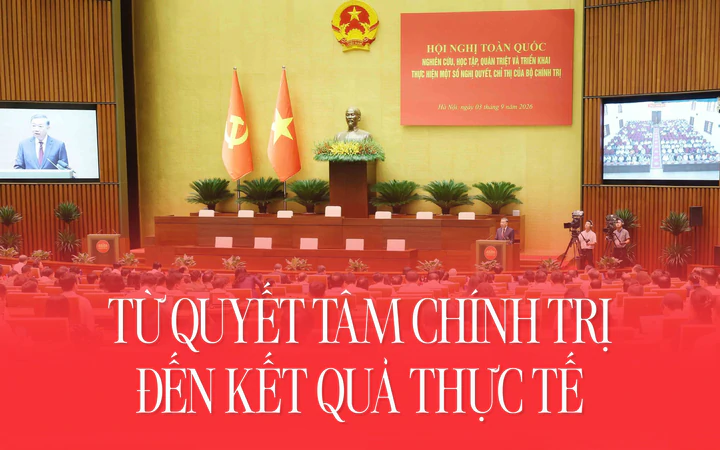 Từ quyết tâm chính trị đến kết quả thực tế