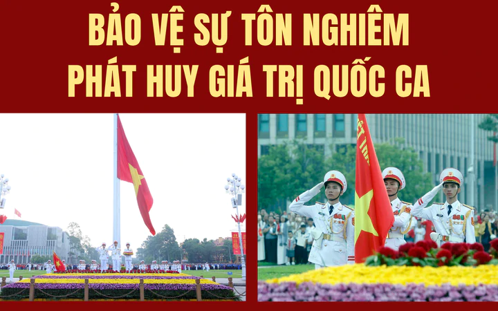 Bảo vệ sự tôn nghiêm, phát huy giá trị Quốc ca
