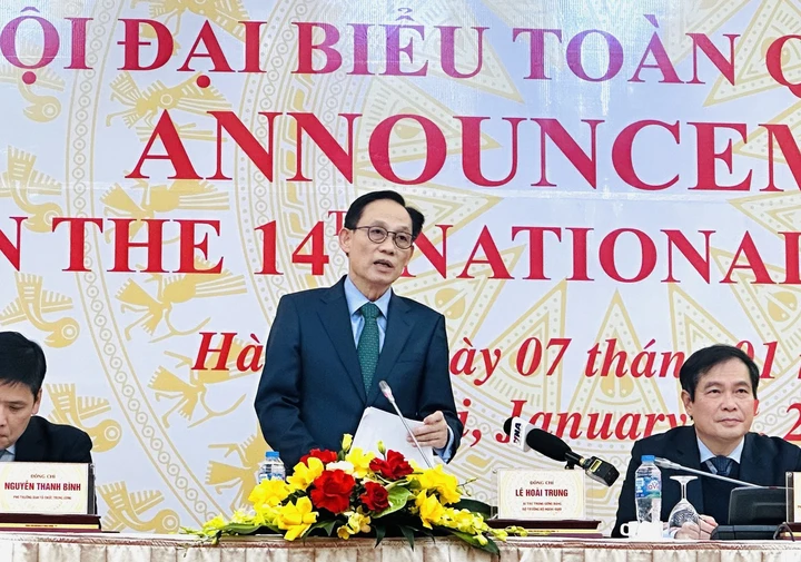 Thông báo về Đại hội Đảng tới các cơ quan đại diện ngoại giao nước ngoài, các tổ chức quốc tế tại Việt Nam