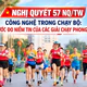 Nghị quyết 57 NQ/TW: Công nghệ trong chạy bộ - Thước đo niềm tin của các giải chạy phong trào