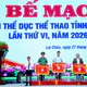 Đại hội TDTT tỉnh Lai Châu 2026: Hơn 1.000 VĐV tranh tài, 98 bộ huy chương được trao