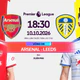 Trực tiếp bóng đá Arsenal vs Leeds (0-0, hiệp 1): Đội khách rất đáng gờm