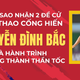 Ngôi sao nhận 2 đề cử Thể thao Cống hiến: Nguyễn Đình Bắc và hành trình trưởng thành thần tốc