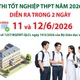 Đồ họa: Thi tốt nghiệp THPT năm 2026 diễn ra trong hai ngày 11 và 12/6/2026