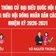 500 người trúng cử Đại biểu Quốc hội khóa XVI