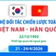 Đồ họa: Quan hệ Đối tác chiến lược toàn diện Việt Nam - Hàn Quốc