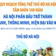 Hà Nội phấn đấu trở thành đô thị xanh, thông minh, hiện đại vào năm 2035
