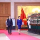 Thủ tướng Lê Minh Hưng chủ trì Lễ đón chính thức Thủ tướng Nhật Bản