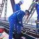 "Đội nắng 40 độ" gấp rút hoàn thiện sửa chữa cầu Long Biên