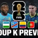 Lịch thi đấu World Cup 2026 - Bảng K