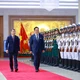 Thủ tướng Lê Minh Hưng chủ trì lễ đón trọng thể Thủ tướng Thái Lan