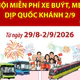 Hà Nội miễn phí xe buýt, metro dịp Quốc khánh 2/9