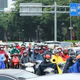 Giao thông Hà Nội ùn tắc nhiều nơi sau mưa lớn