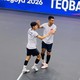 Bá Trường Giang - Lê Anh Khoa hạ VĐV Hàn Quốc, tranh HCĐ teqball ASIAD 20 ngày 20/9