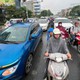 Hà Nội: Mưa lớn khiến một số tuyến phố ngập úng, giao thông ùn tắc 