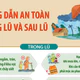 Hướng dẫn an toàn trong và sau lũ