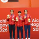 Bảng tổng sắp huy chương ASIAD 2026 ngày 30/9