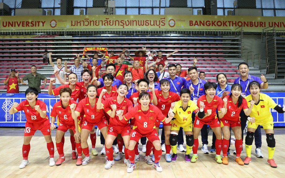 Tuyển futsal nữ Việt Nam lọt Top 4 đội xuất sắc nhất thế giới