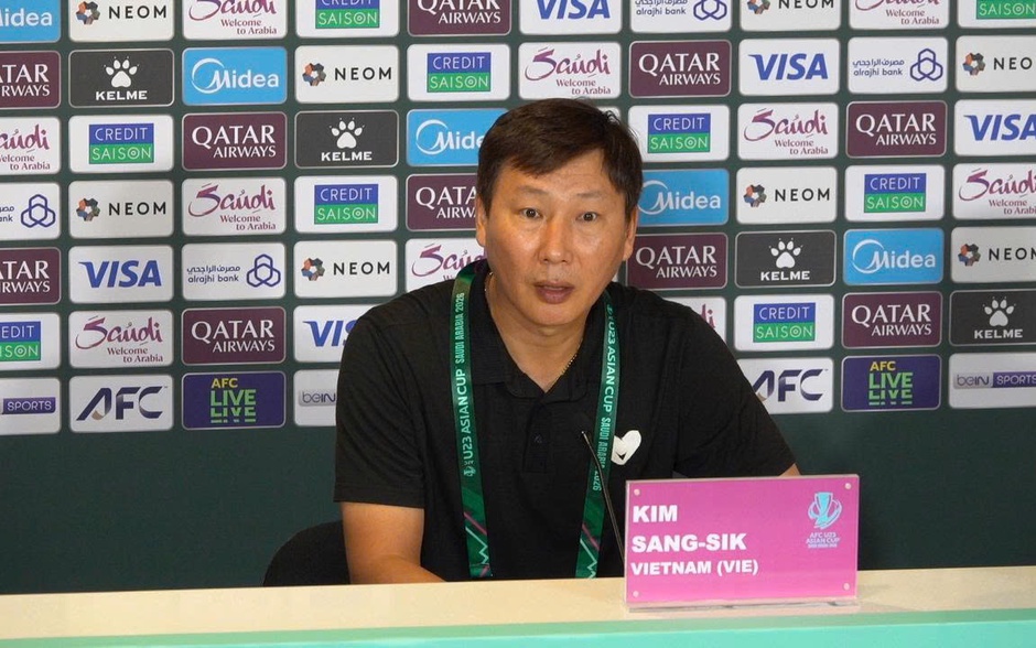 HLV Kim Sang Sik: U23 Việt Nam không ngại đối thủ nào