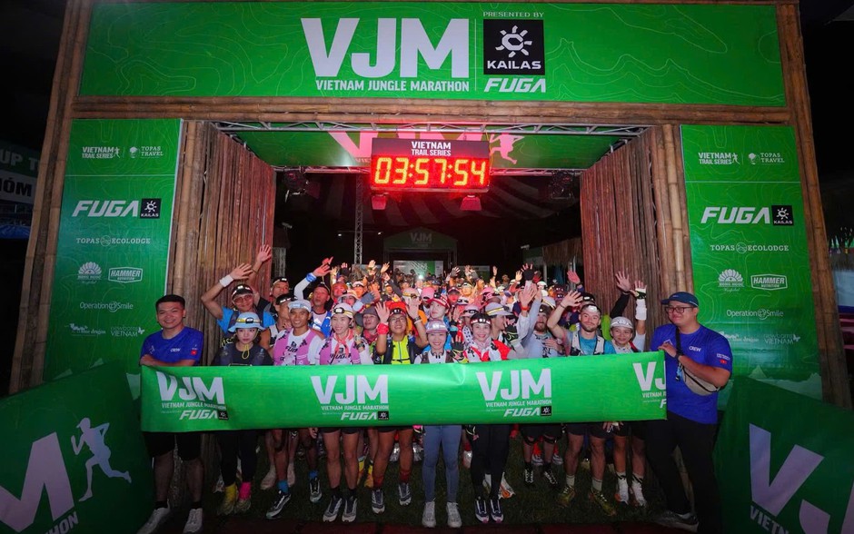 1.500 VĐV tranh tài tại Giải chạy Marathon băng rừng Việt Nam 2026