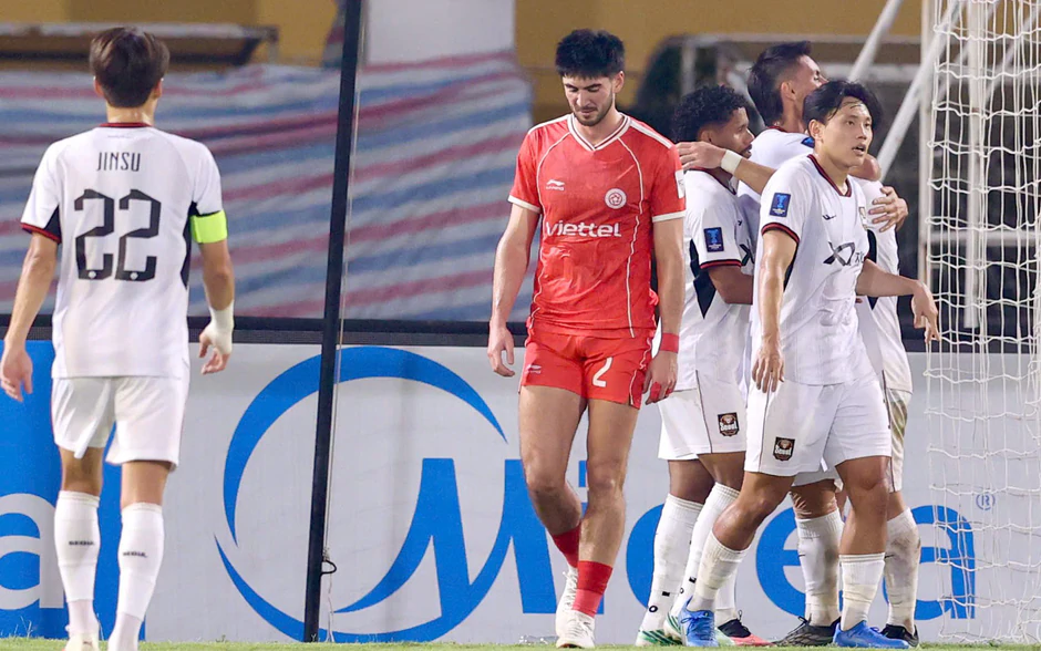 CLB Thể Công Viettel thua đậm FC Seoul tại Cúp C2 châu Á
