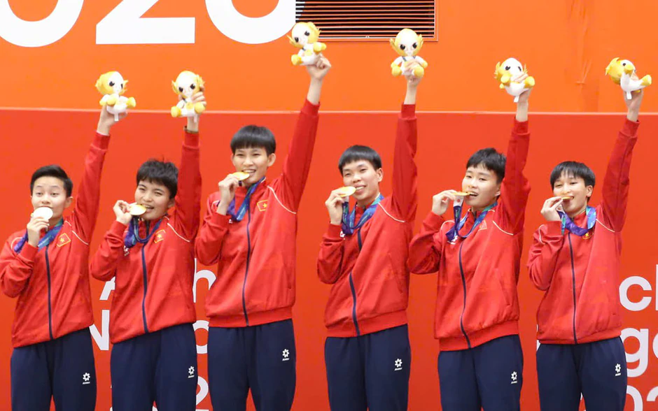 ASIAD 20: Bộ tứ siêu đẳng của cầu mây nữ Việt Nam và bí quyết 2 lần lên đỉnh cao châu Á
