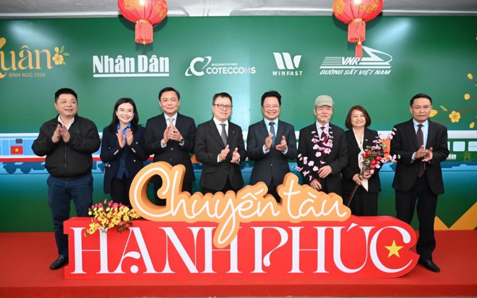 Lần đầu tiên có ‘Chuyến tàu Hạnh phúc’, không gian văn hóa di động quảng bá hình ảnh Việt Nam