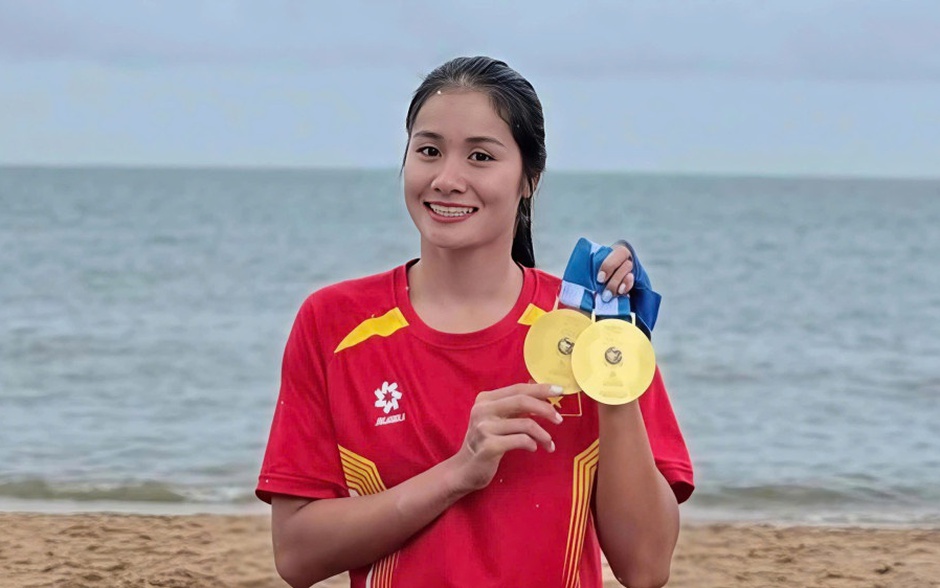 Đề cử Giải Thể thao Cống hiến 2026: Võ Thị Mỹ Tiên - 'Tiểu tiên cá' trên đường đua xanh