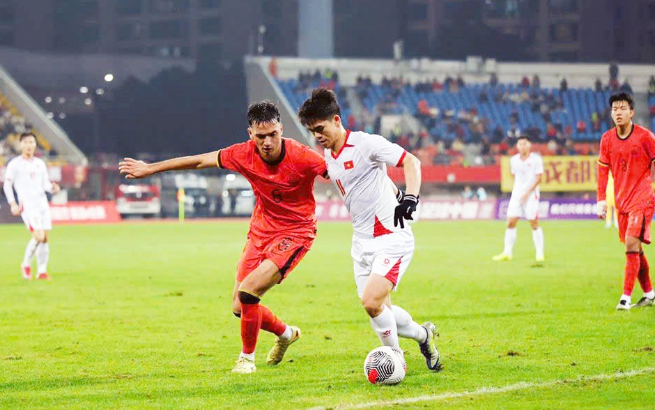 U23 Việt Nam thay Iran dự giải giao hữu tại Trung Quốc