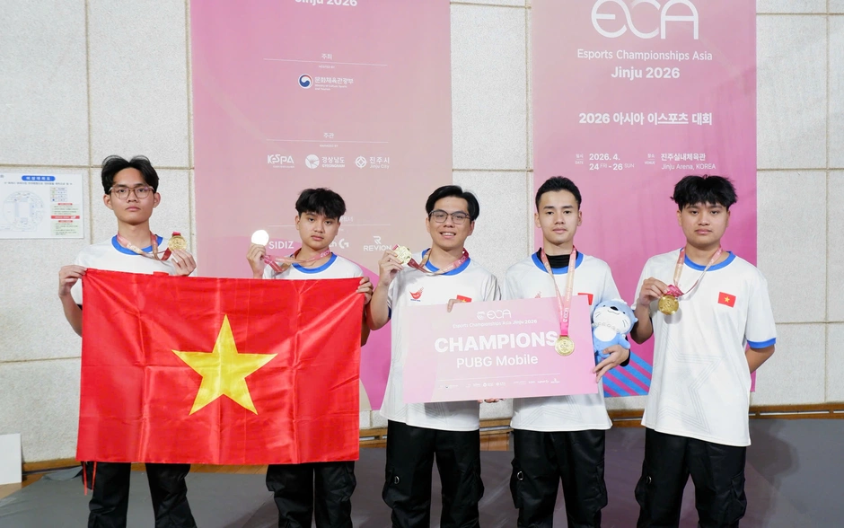Esports Việt Nam giành 4 huy chương tại Giải Vô địch châu Á 2026