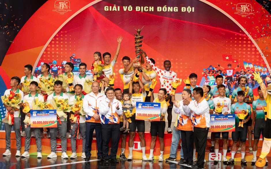 Xe đạp TP.HCM giành “cú ăn ba” tại Cúp Truyền hình TP.HCM 2026