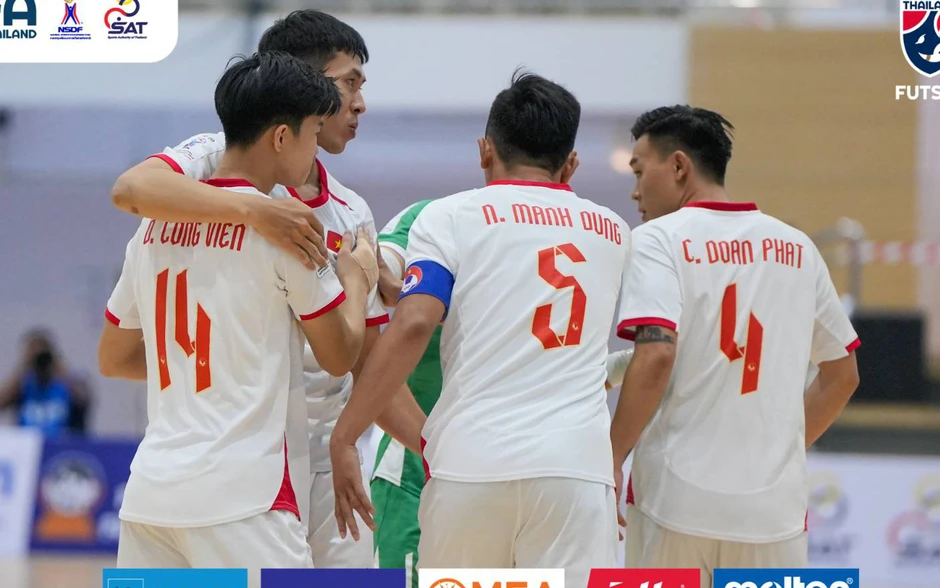 VIDEO futsal Việt Nam 7-1 Timor Leste: Đã sẵn sàng tranh ngôi đầu với Thái Lan