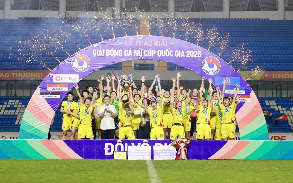 Câu lạc bộ nữ TP.HCM vô địch Cúp Quốc gia 2026