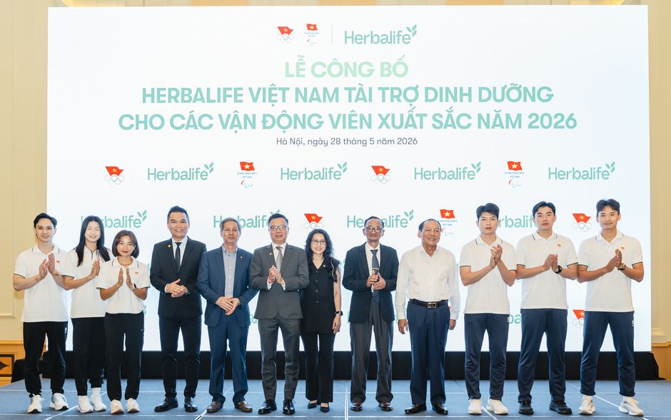 Tài trợ dinh dưỡng cho 150 tuyển thủ xuất sắc của thể thao Việt Nam