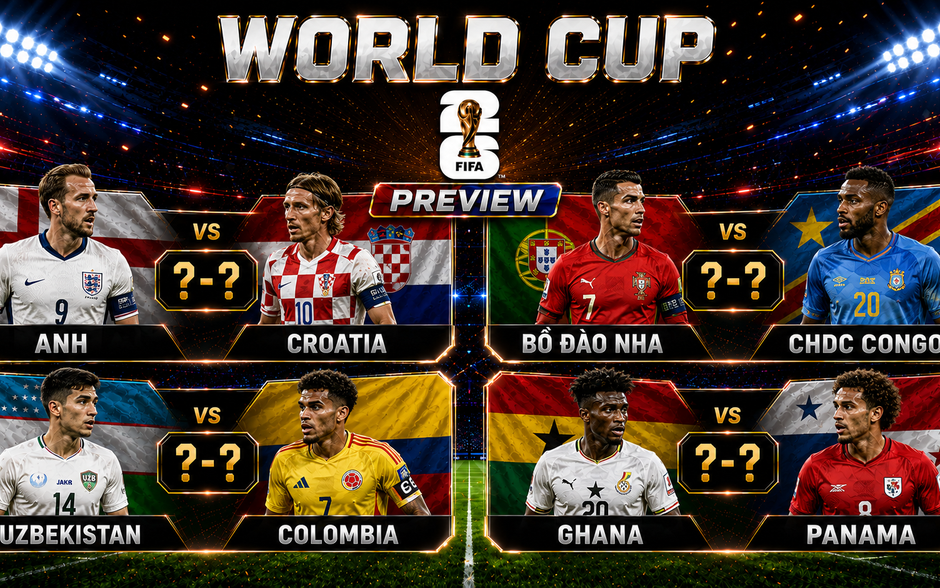 VIDEO Bản tin PREVIEW World Cup 2026 ngày 16/6: Ronaldo khai hỏa, Bồ Đào Nha quyết thắng đậm