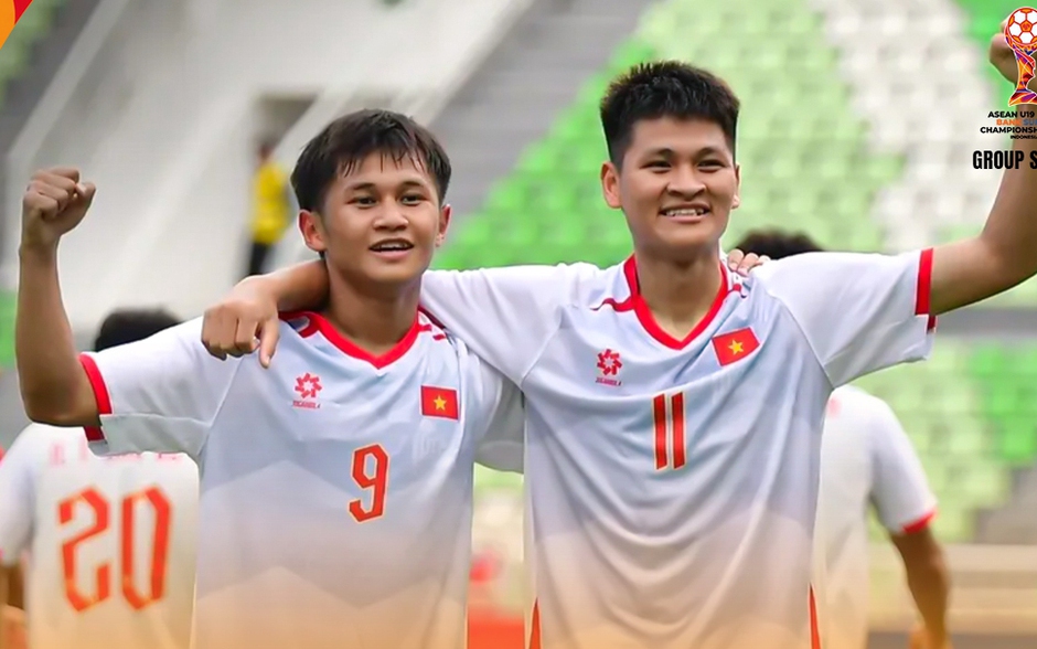 VIDEO U19 Việt Nam 5-0 U19 Myanmar: Khẳng định sức mạnh