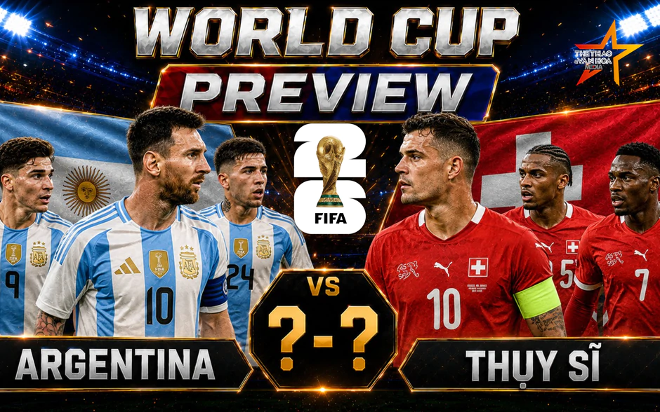 VIDEO Bản tin PREVIEW World Cup 2026 ngày 11/7: HLV Scaloni tập trung vá hàng thủ, Xhaka tự tin đối đầu Messi