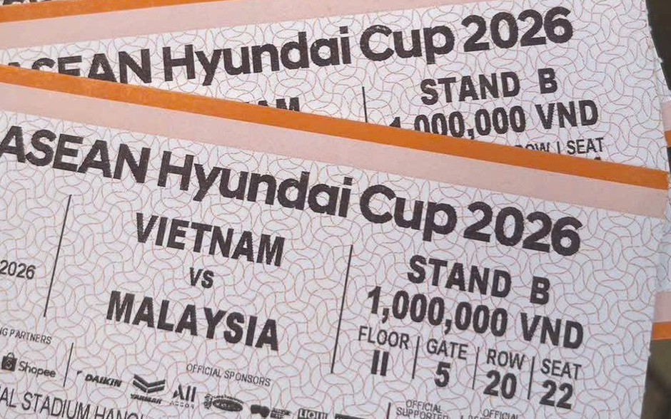 ASEAN Cup 2026: Vé ‘chợ đen’ trận bán kết lượt về Việt Nam vs Malaysia đã đắt đến mức nào?